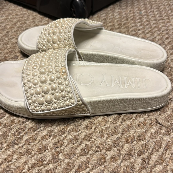 Jimmy Choo Fitz embellished slides - Picture 4 of 5